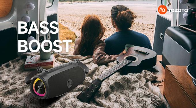 latest company news about [Exhibition Success] TAZATA Shines at HKTDC Spring Electronics Fair 2025! Outdoor Portable Speakers Captivate Global Clients  3